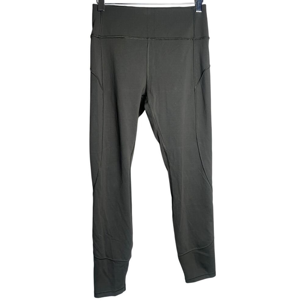 Lululemon Leggins Yoga Stretch Size 8 Black Workout